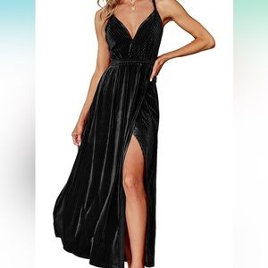 Black Velvet Dress